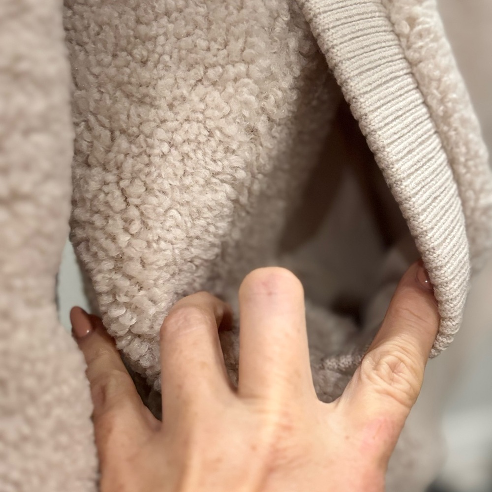 Michael Kors Champagne Sherpa Jacket - Picture 8 of 10